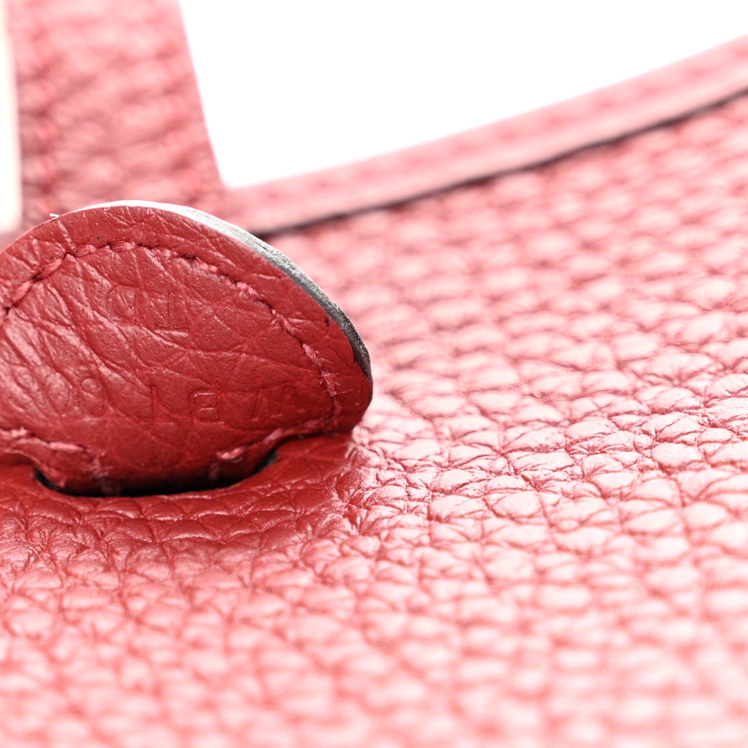 Hermes Taurillon Clemence Evelyne Sangle Cordage TPM Rouge H Orange Field Rose Tyrien 7 of 11