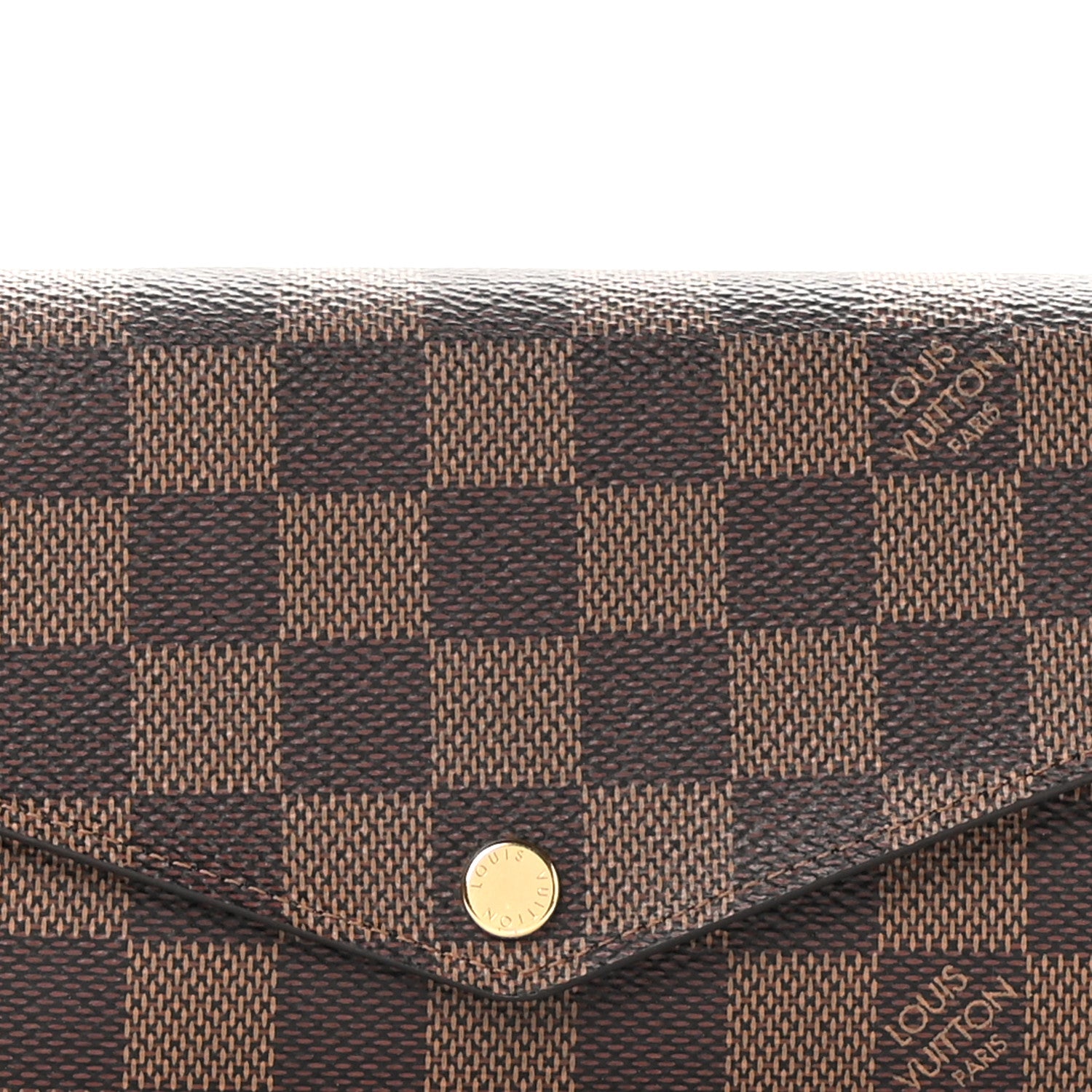 Louis Vuitton Damier Ebene Sarah Wallet NM 7 of 7
