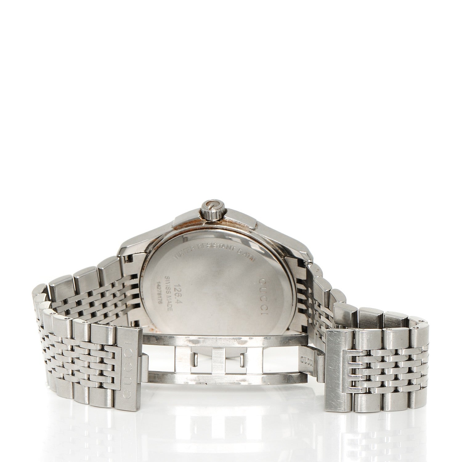 Gucci Stainless Steel 38mm G-Timeless Quartz Watch 4 of 10