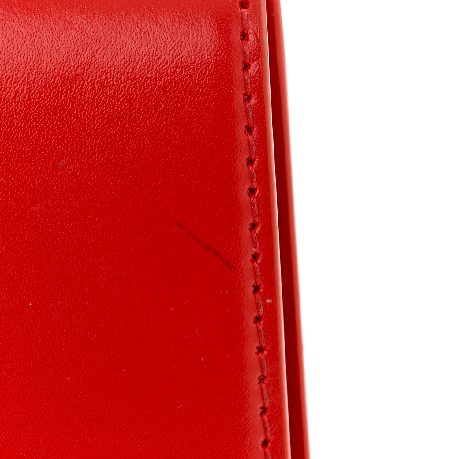 Balenciaga Shiny Box Calfskin Hourglass Top Handle Bag XS Bright Red 12 of 12