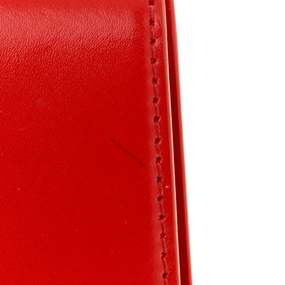 Balenciaga Shiny Box Calfskin Hourglass Top Handle Bag XS Bright Red 12 of 12