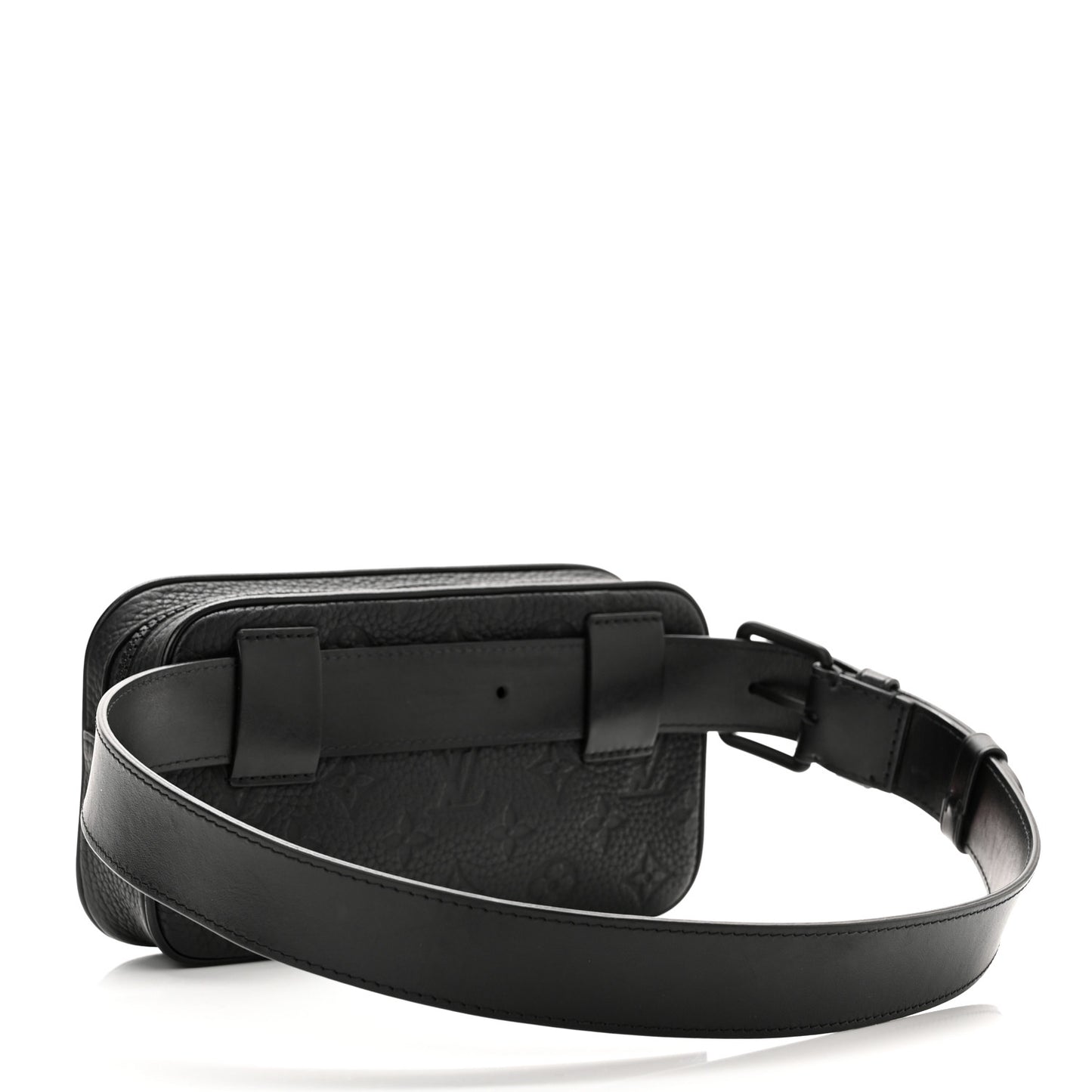 Taurillon Monogram Uniformes Solar Ray Soft Pochette Volga Belt Bag Black