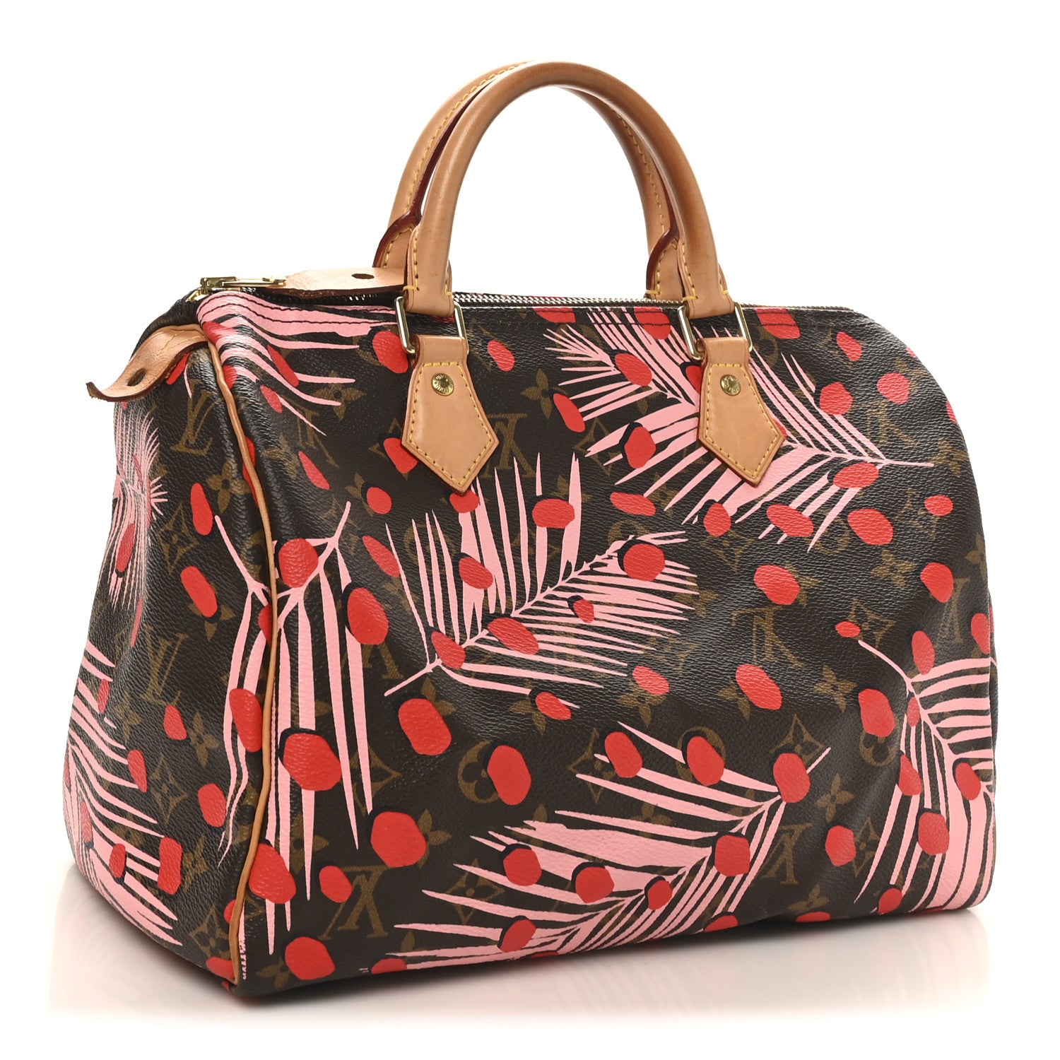 Louis Vuitton Monogram Jungle Dots Speedy 30 Sugar Pink Poppy 3 of 10
