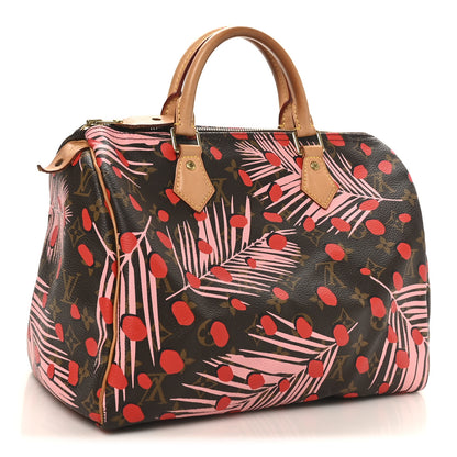 Louis Vuitton Monogram Jungle Dots Speedy 30 Sugar Pink Poppy 3 of 10