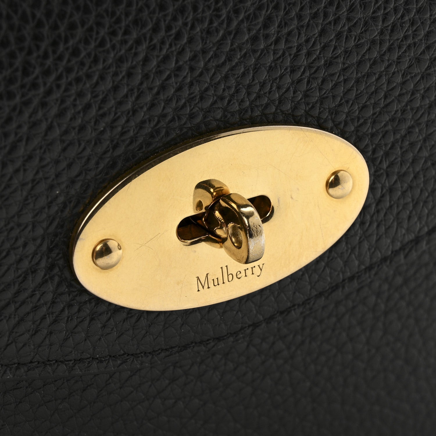 Mulberry Small Classic Grain Darley Cosmetic Pouch Black 11 of 11