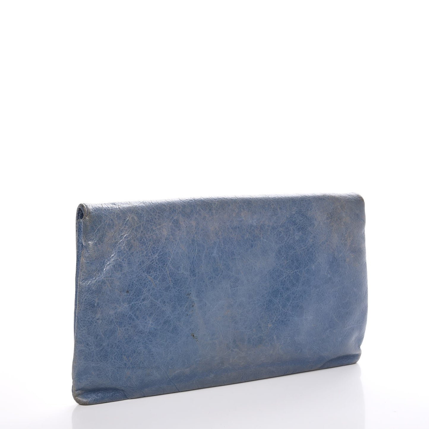 Agneau Classic Hardware Envelope Clutch Atlantique