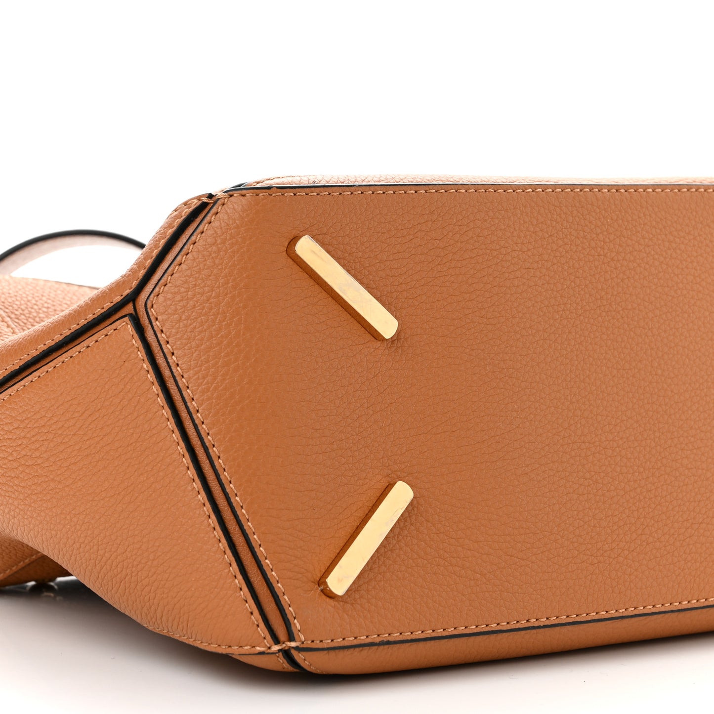 Calfskin Medium Puzzle Bag Tan