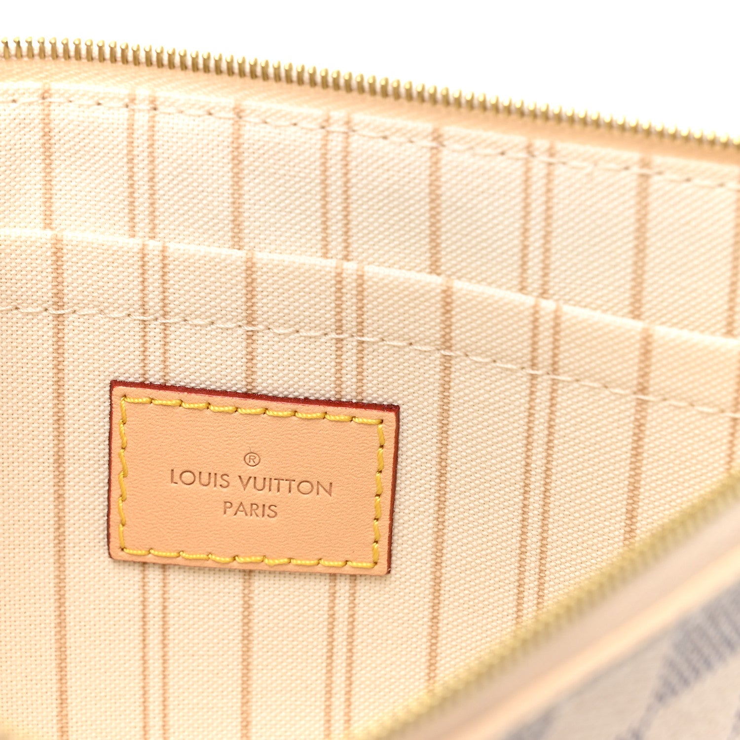 Louis Vuitton Damier Azur Neverfull MM GM Pochette 6 of 6