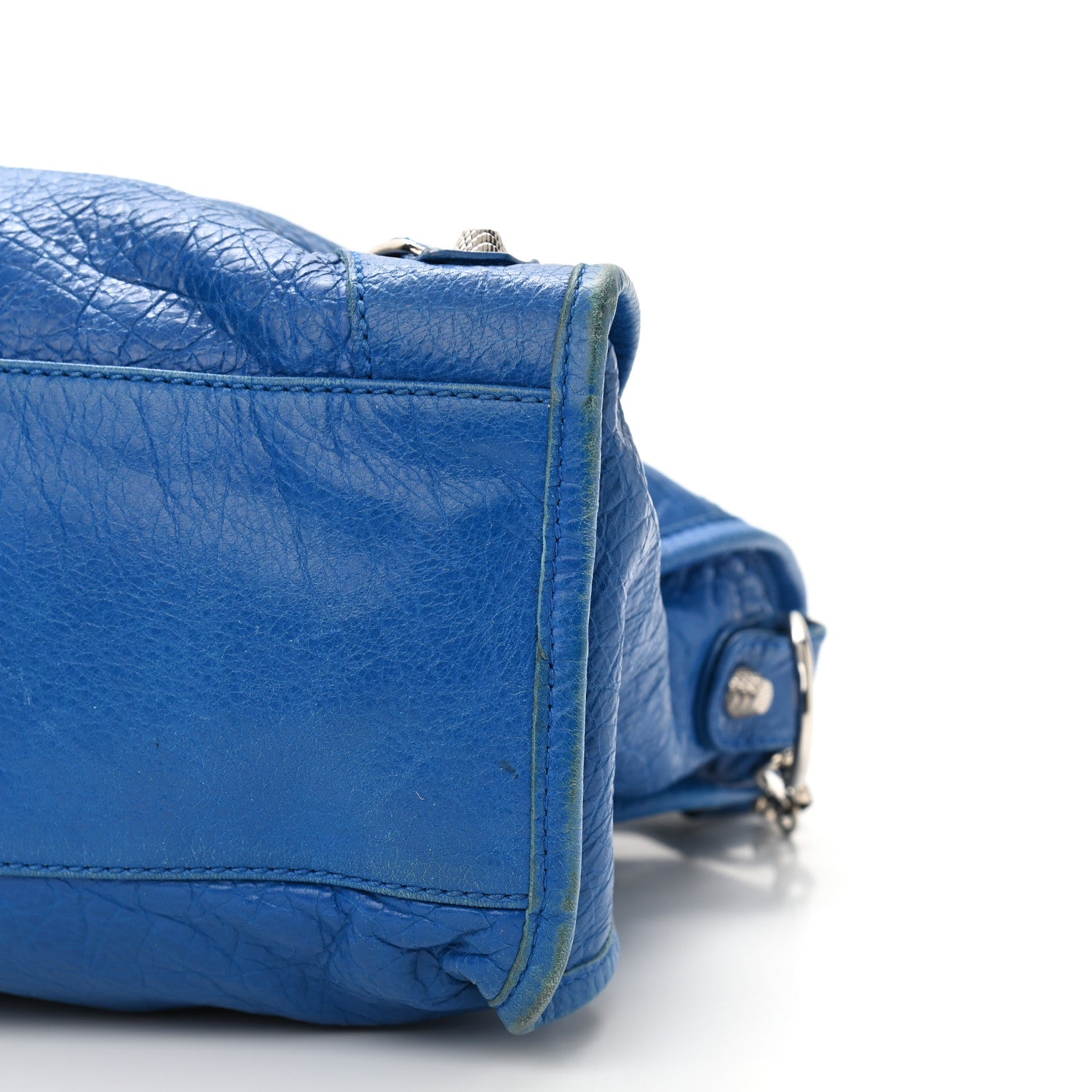 Balenciaga Agneau Giant 12 Silver Hardware City Bleu Lazuli 9 of 21