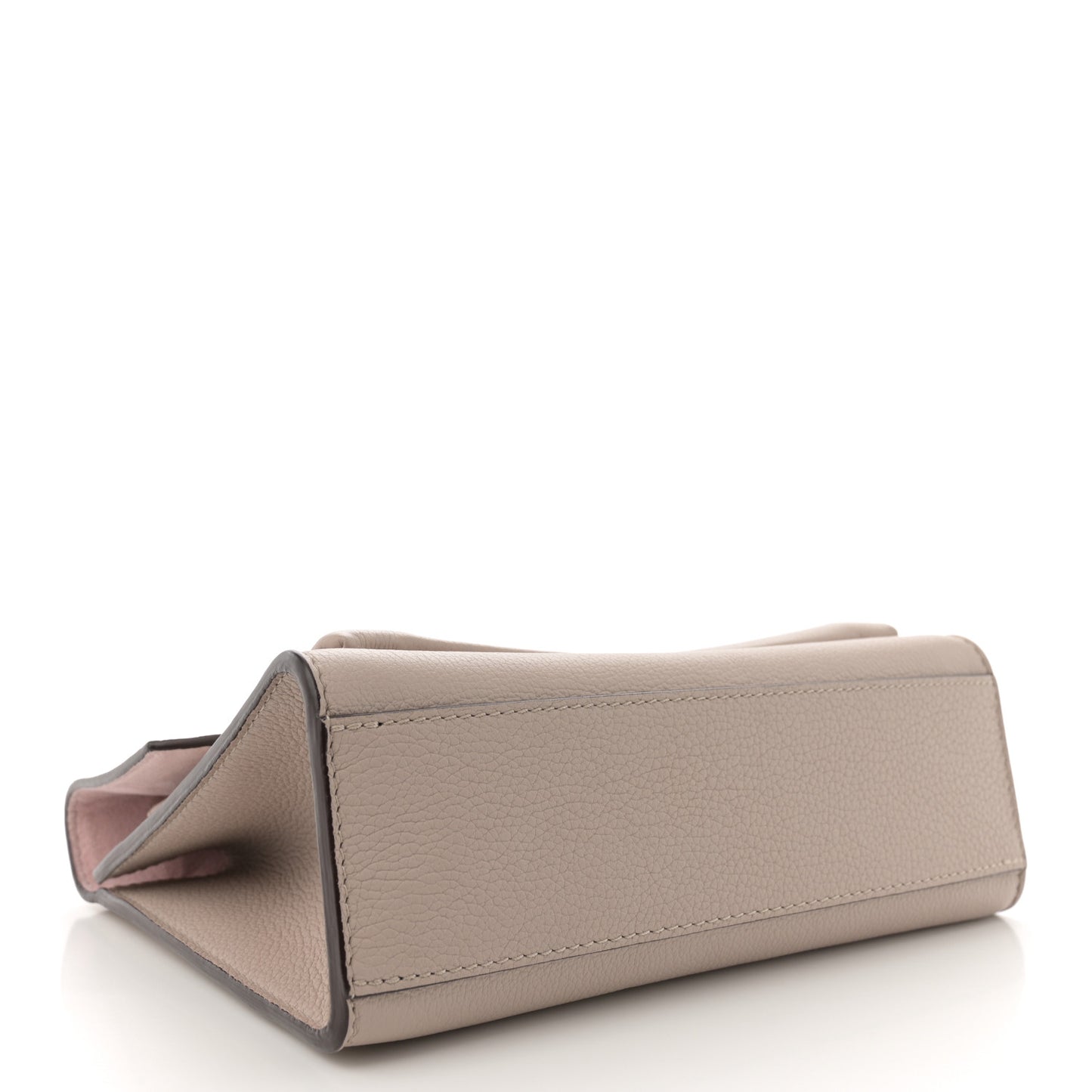 Soft Calfskin Mylockme Chain Bag BB Greige