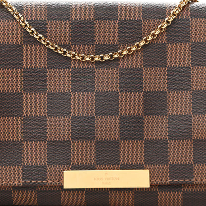 Louis Vuitton Damier Ebene Favorite MM 8 of 10