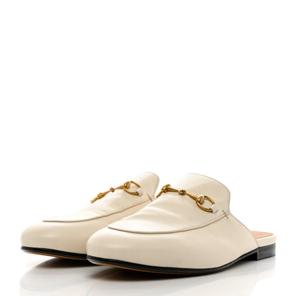 Gucci Malaga Kid Womens Princetown Slippers 41 Mystic White 3 of 9