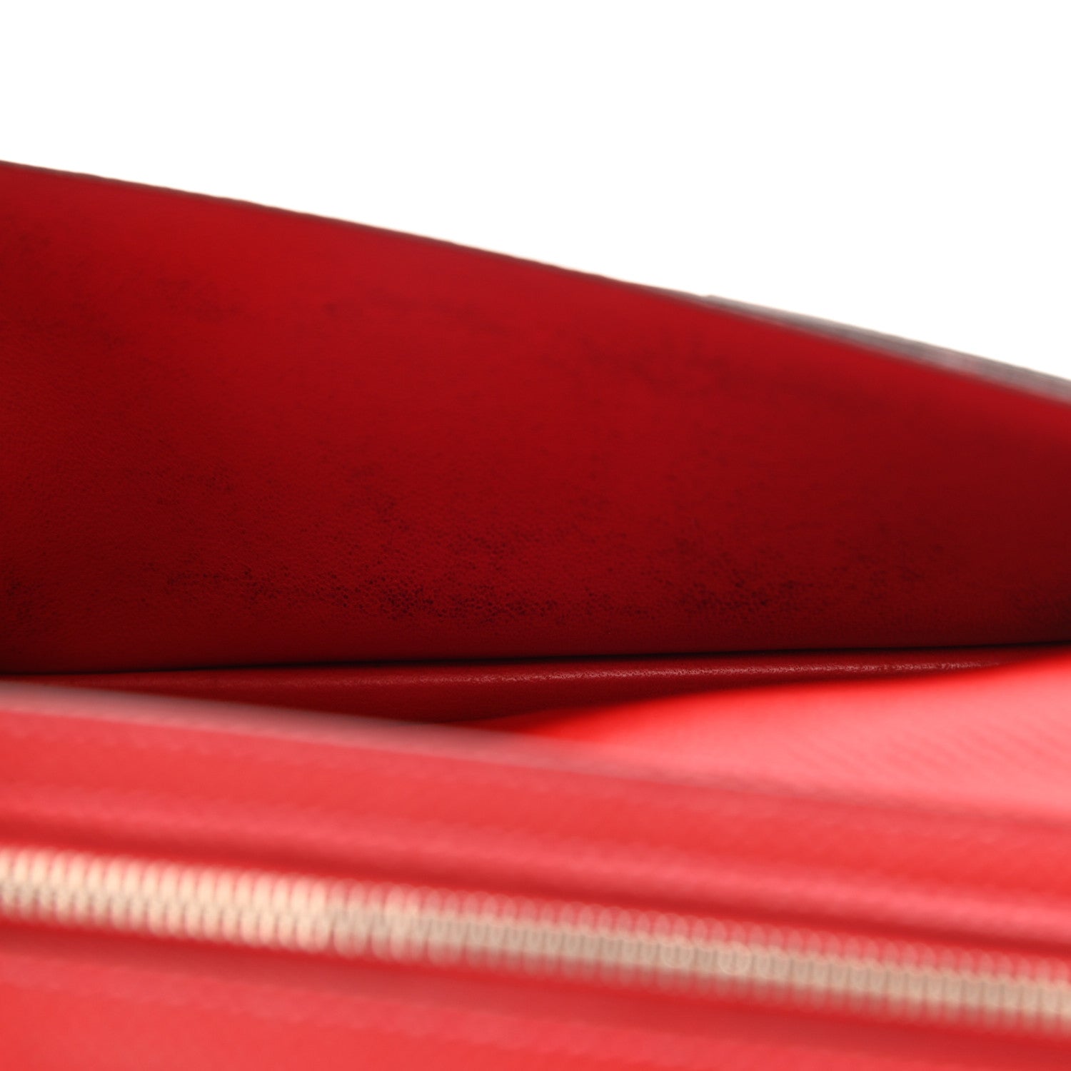 Hermes Epsom Bi-Color Bearn Gusset Wallet Rouge H Rouge Casaque 8 of 8