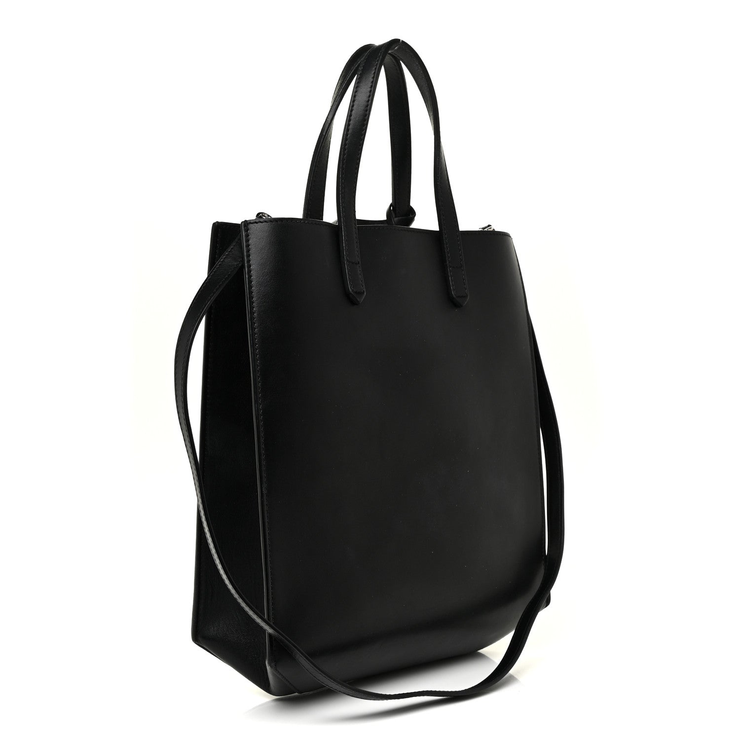 Givenchy Calfskin Bambi Print Small Stargate Shopper Tote Black 4 of 17