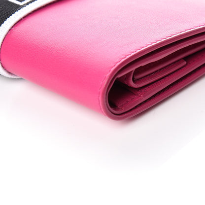 Givenchy Calfskin Urban Medium Logo Flap Wallet Cyclamen 10 of 10