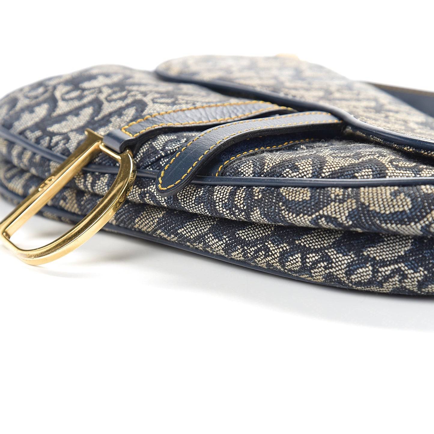 Monogram Saddle Bag Blue