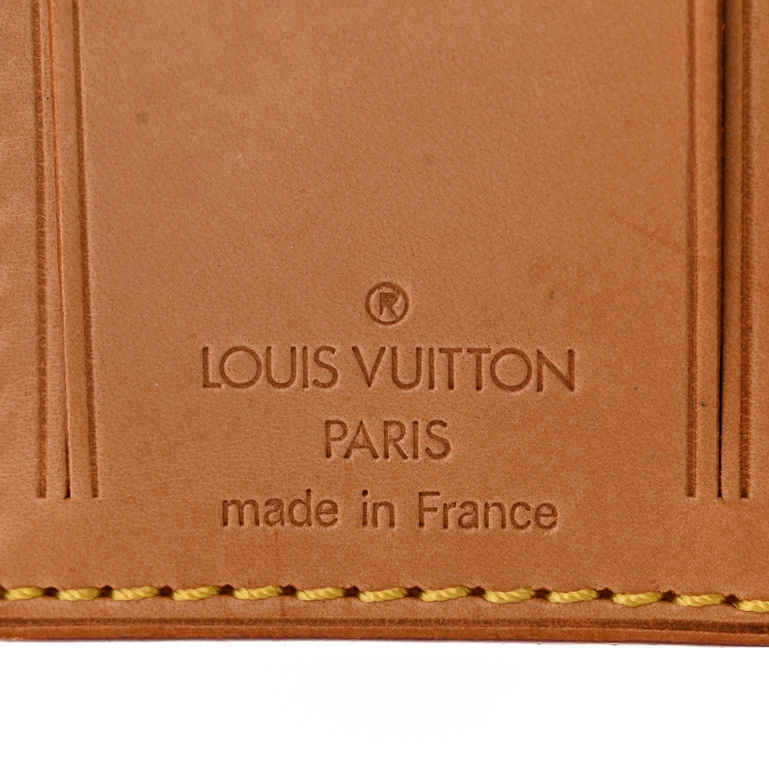 Louis Vuitton Vachetta Luggage Tag 3 of 6