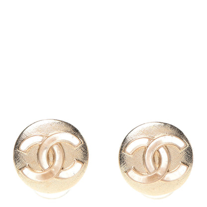 Chanel CC Clip On Earrings Gold 1 of 5