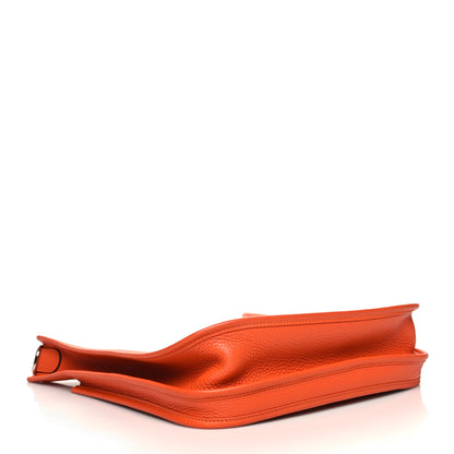 Hermes Taurillon Clemence Evelyne III PM Orange 4 of 12