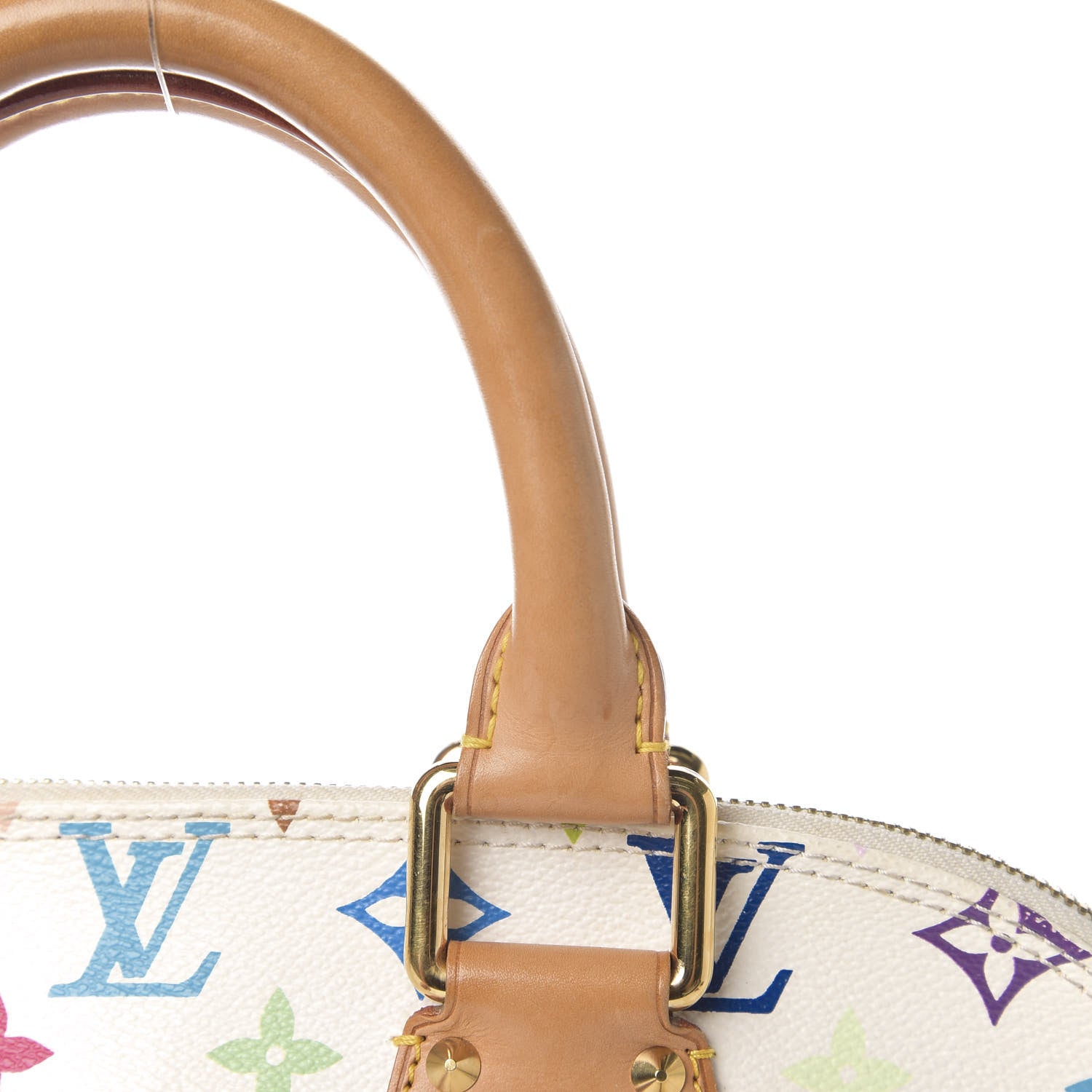 Louis Vuitton Monogram Multicolor Alma White 11 of 18