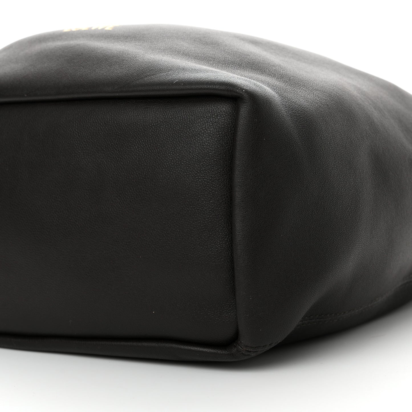 Nappa Small Squeeze Bag Chocolate