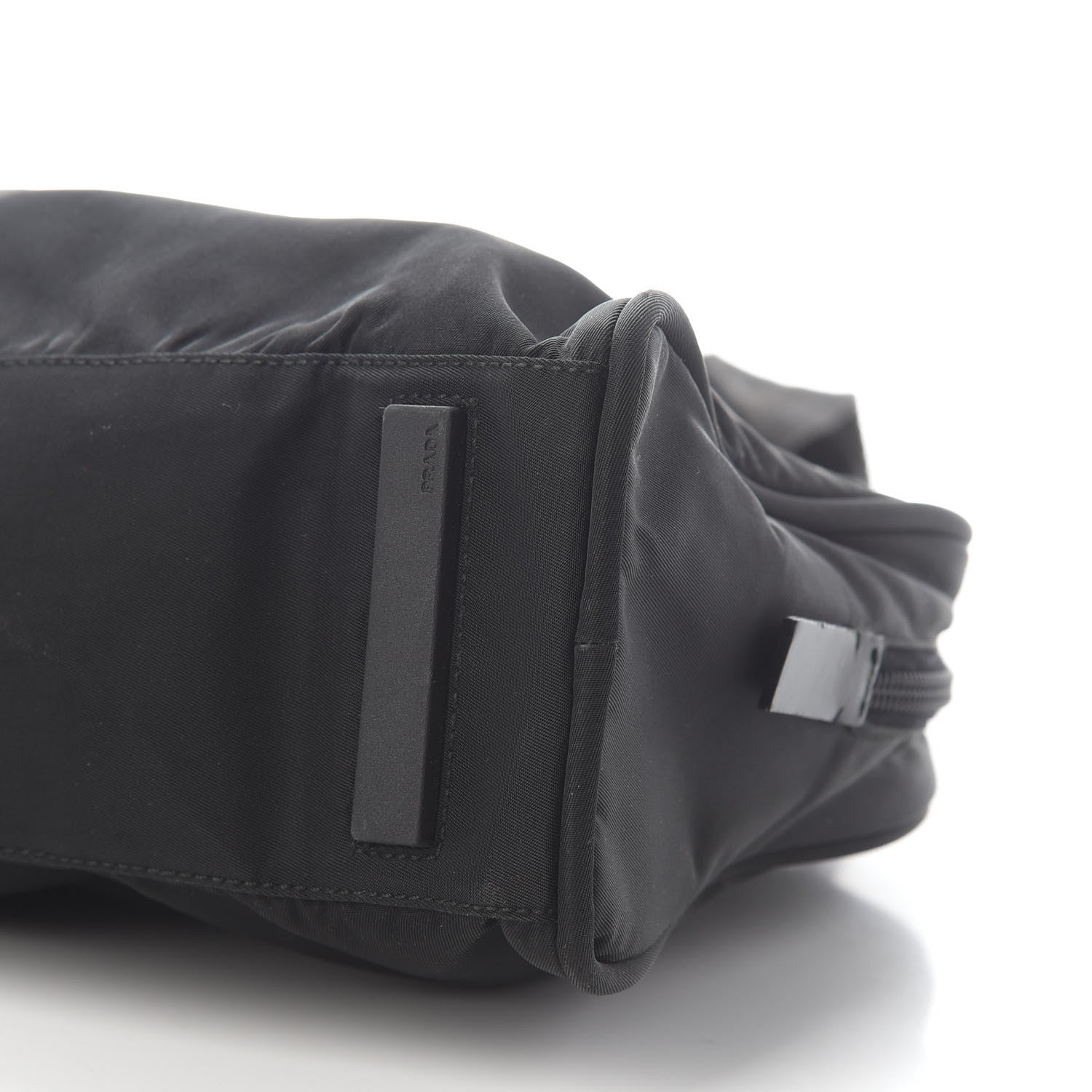 Prada Tessuto Nylon Sport Semitracolla Shoulder Bag Black 7 of 7