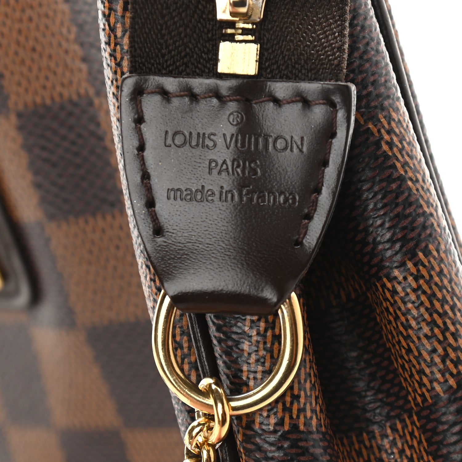 Louis Vuitton Damier Ebene Eva Clutch 6 of 9