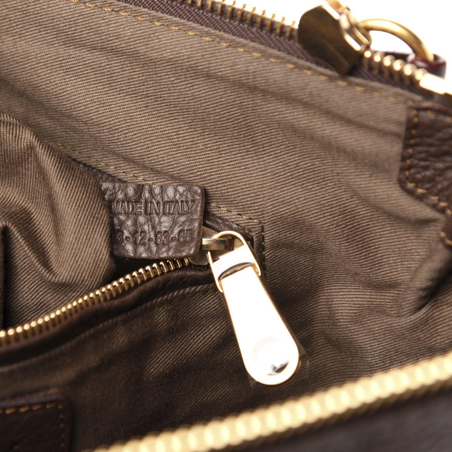 Calfskin Medium Marcie Satchel Truffle