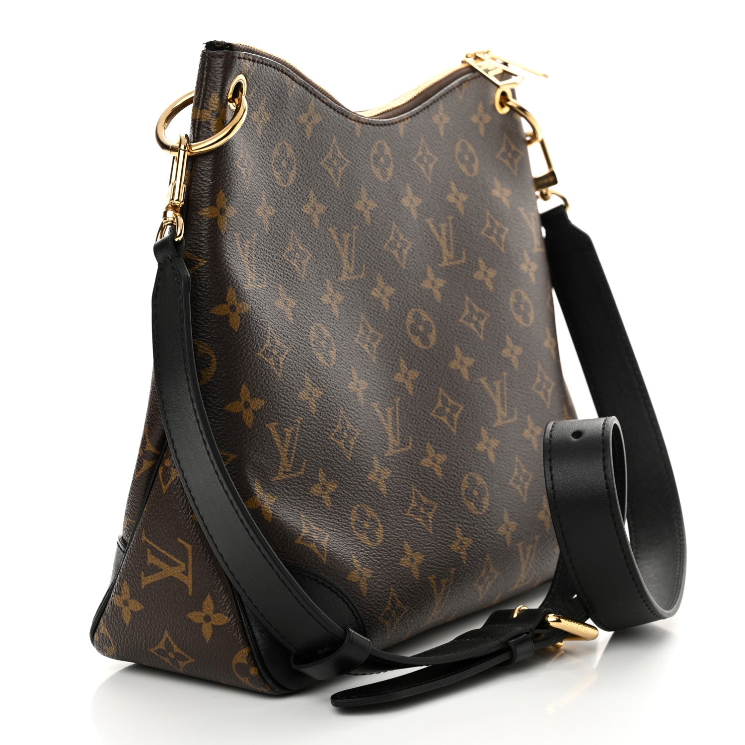 Louis Vuitton Monogram Odeon MM Black 3 of 11