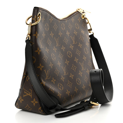 Louis Vuitton Monogram Odeon MM Black 3 of 11