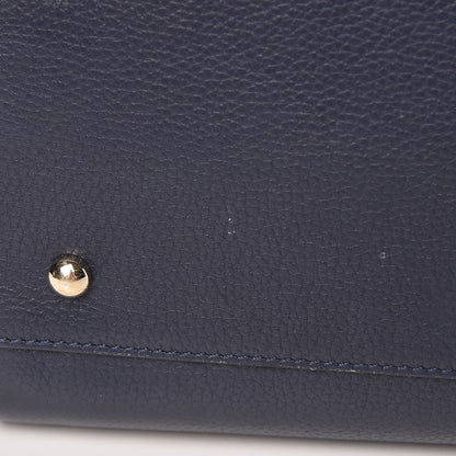 Chanel Grained Calfskin Medium Neo Executive Shopper Tote Dark Blue 9 of 14