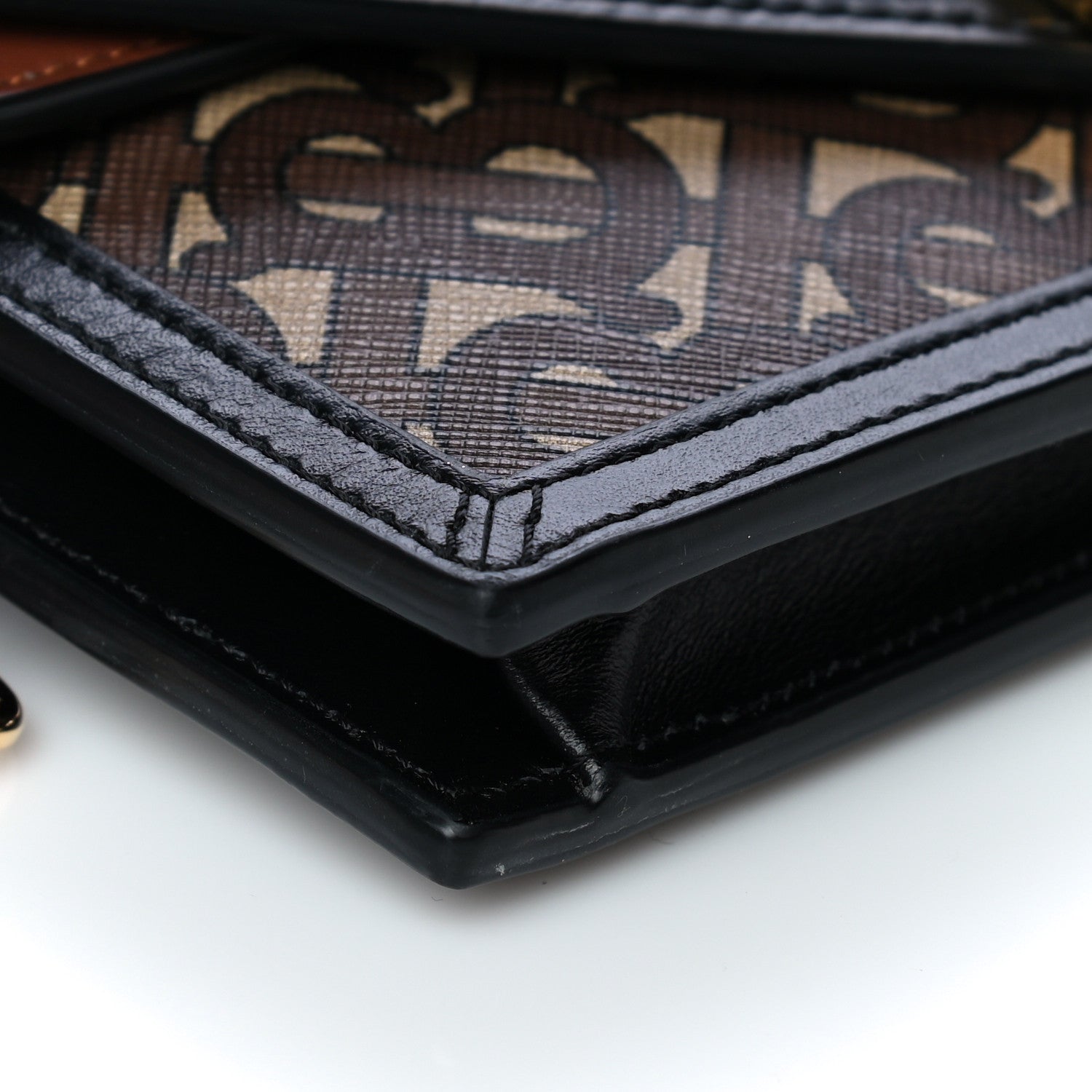 Burberry E-Canvas Monogram TB Envelope Belt Bag Bridle Brown 8 of 12