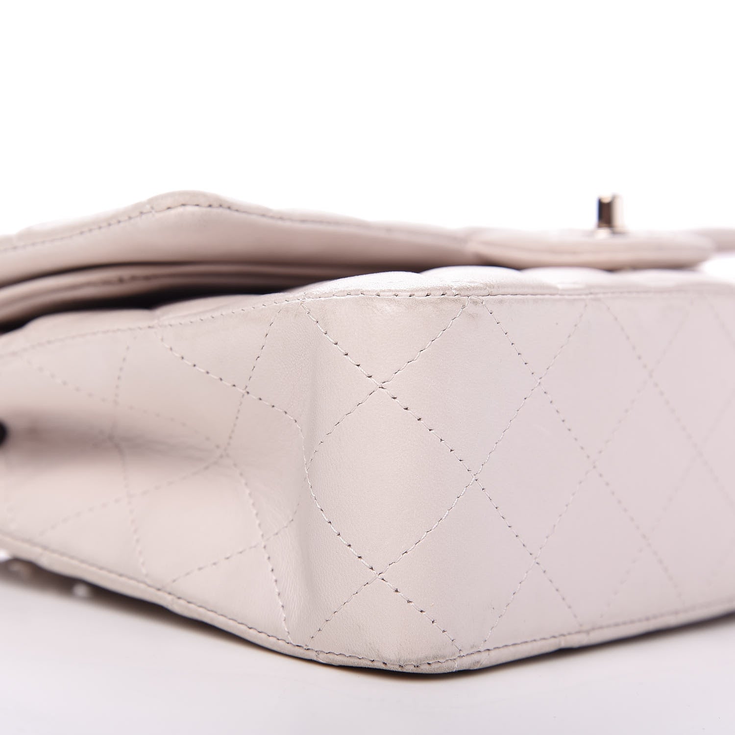 Chanel Lambskin Quilted Medium Double Flap Pink 10 of 12