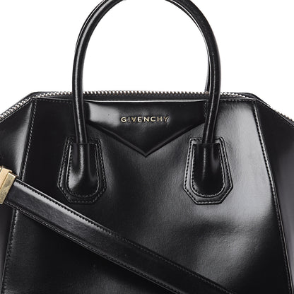 Givenchy Shiny Lord Calfskin Small Antigona Black 6 of 8