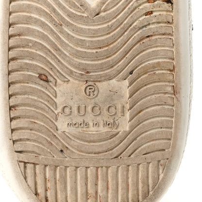 Gucci Calfskin Web Studded Womens Arrow Ace Sneakers 36 White 7 of 10