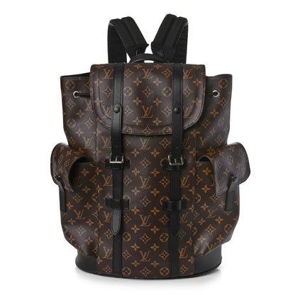 Louis Vuitton Monogram Macassar Christopher PM Backpack 1 of 9