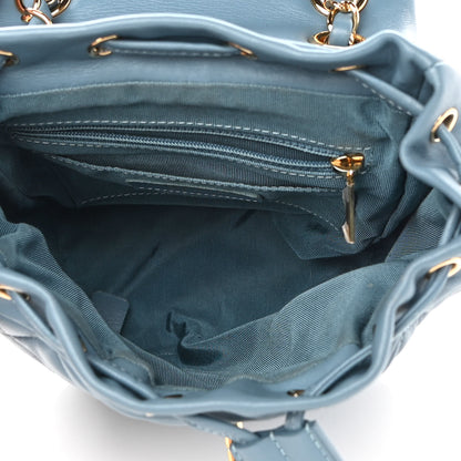 Chanel Lambskin Quilted Mini Urban Spirit Backpack Light Blue 5 of 13