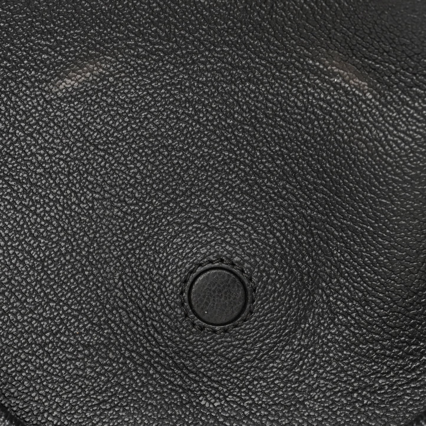 Soft Grain Calfskin Medium Buckle Tote Black