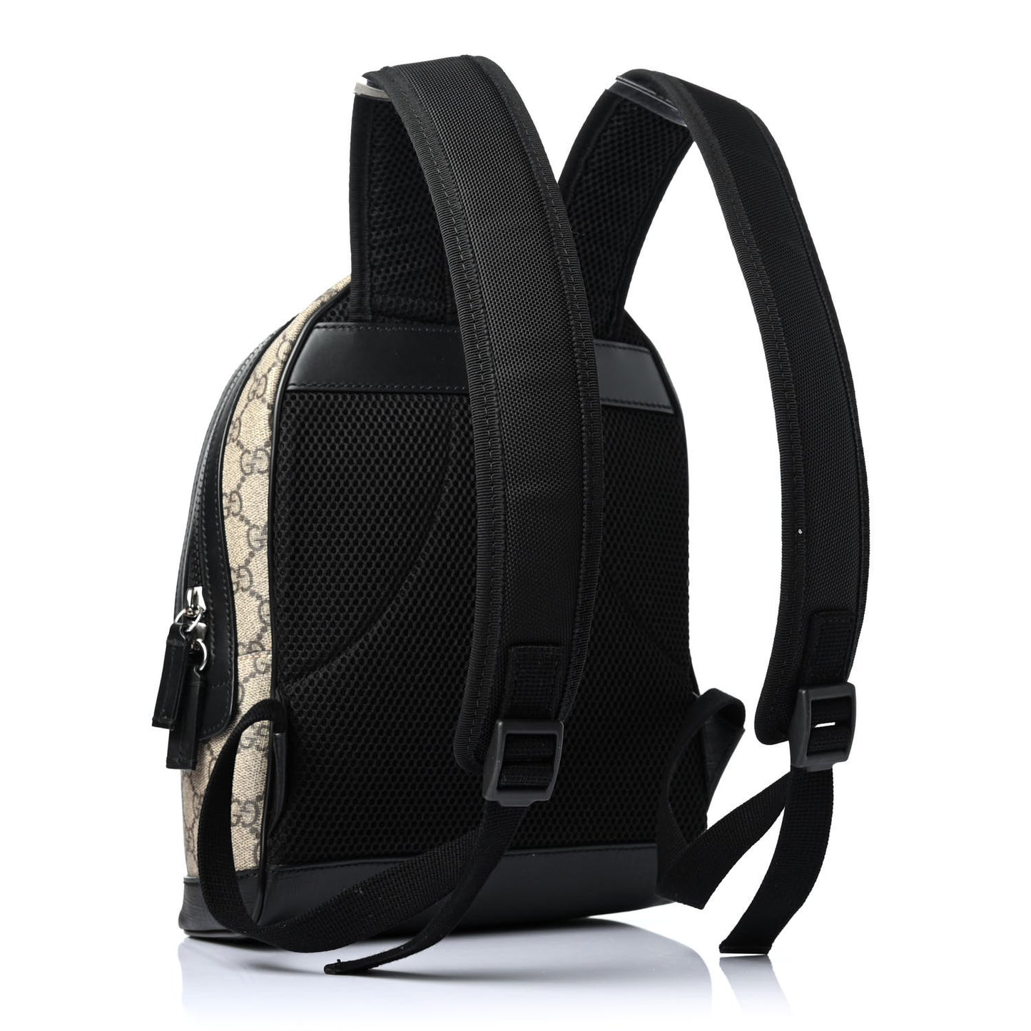 GG Supreme Monogram Small Eden Day Backpack Black