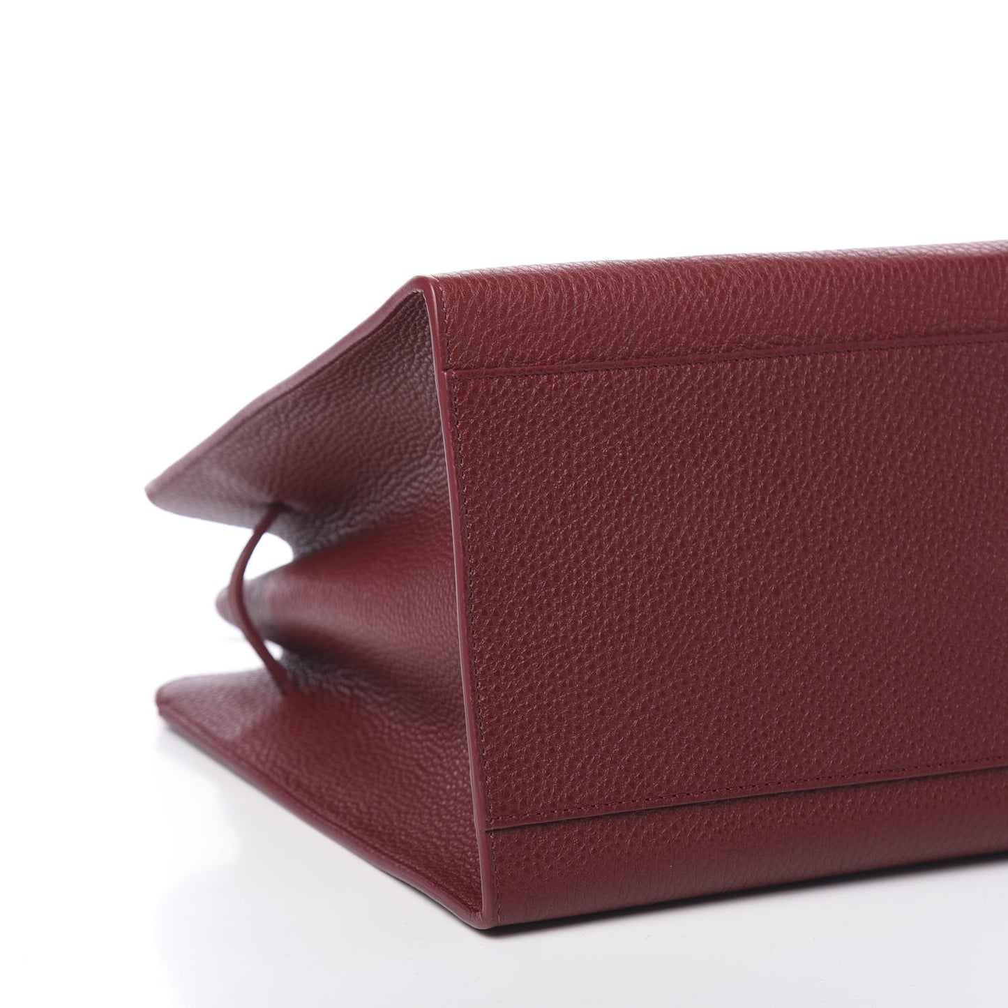 Tumbled Calfskin Large Sun Bag Rococo