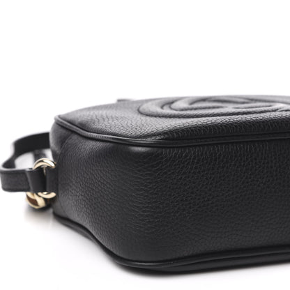 Gucci Pebbled Calfskin Small Soho Disco Bag Black 8 of 10
