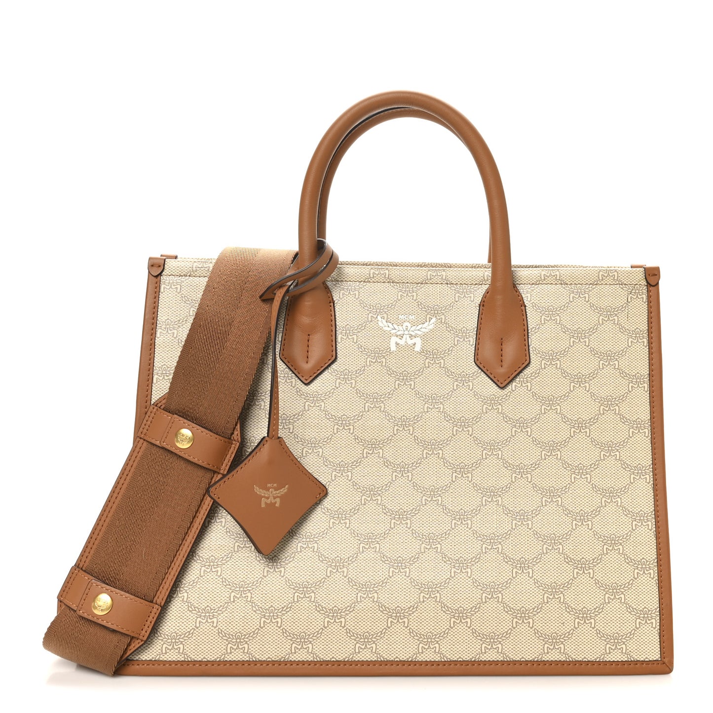 Lauretos Nappa Medium Himmel Shopper Tote Oatmeal