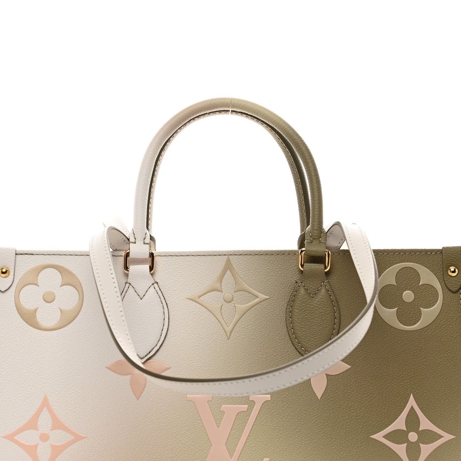 Louis Vuitton Monogram Giant Spring In The City OnTheGo MM Sunset Kaki 6 of 9