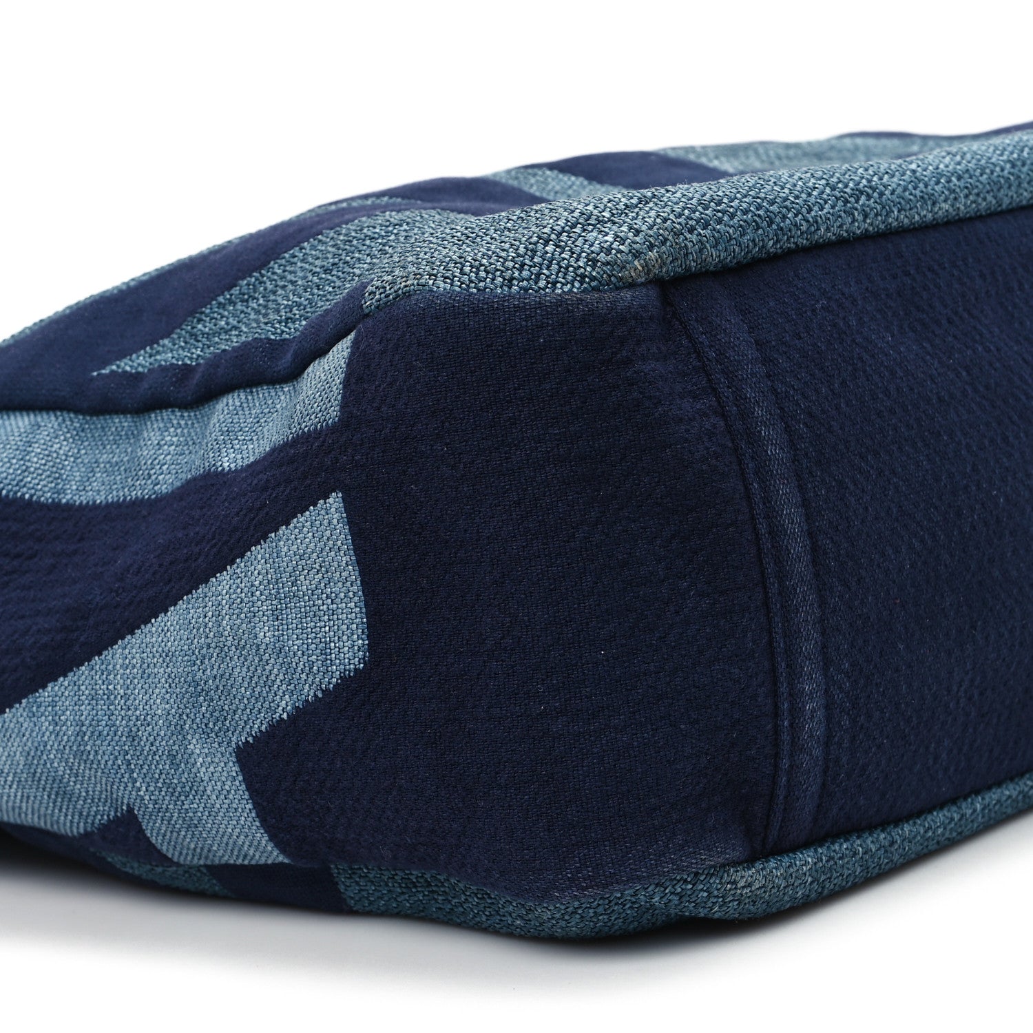 Chanel Canvas Large Shopping Tote Dark Blue 9 of 12