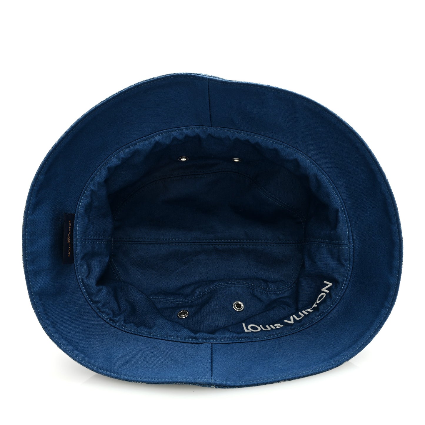 Monogram Denim Transformable Bob Bucket Hat 62 Blue