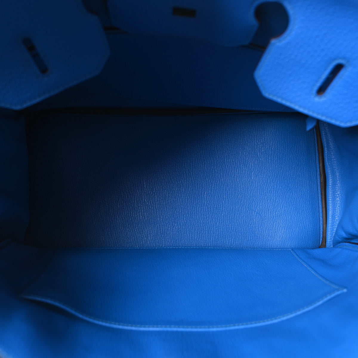Hermes Togo BIRKIN 35 Bleu Hydra 5 of 10