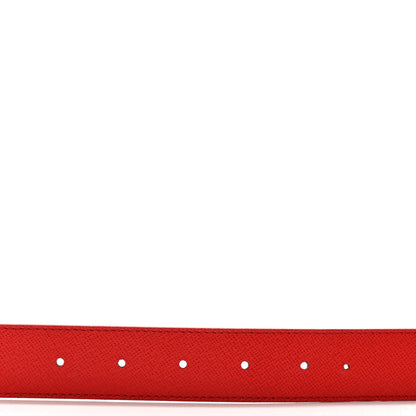 Louis Vuitton Monogram 30mm LV Initiales Reversible Belt 95 38 Coquelicot 5 of 10
