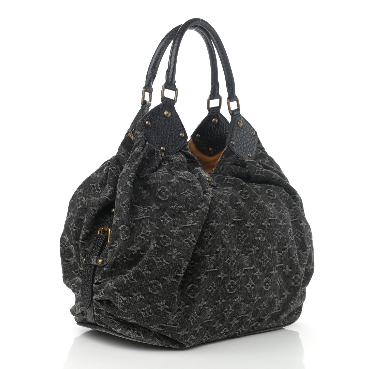 Louis Vuitton Denim Mahina XL Black 3 of 11