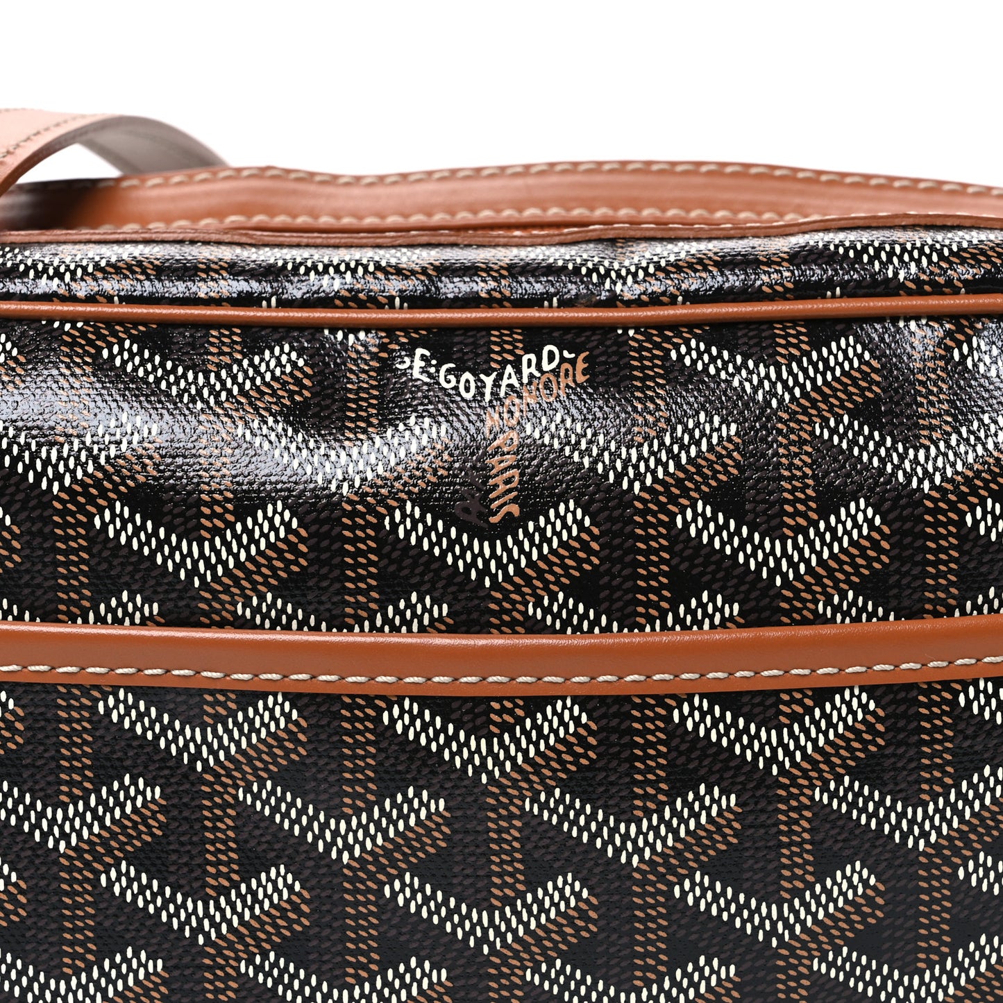 Goyardine Sac Cap Vert Black Gold