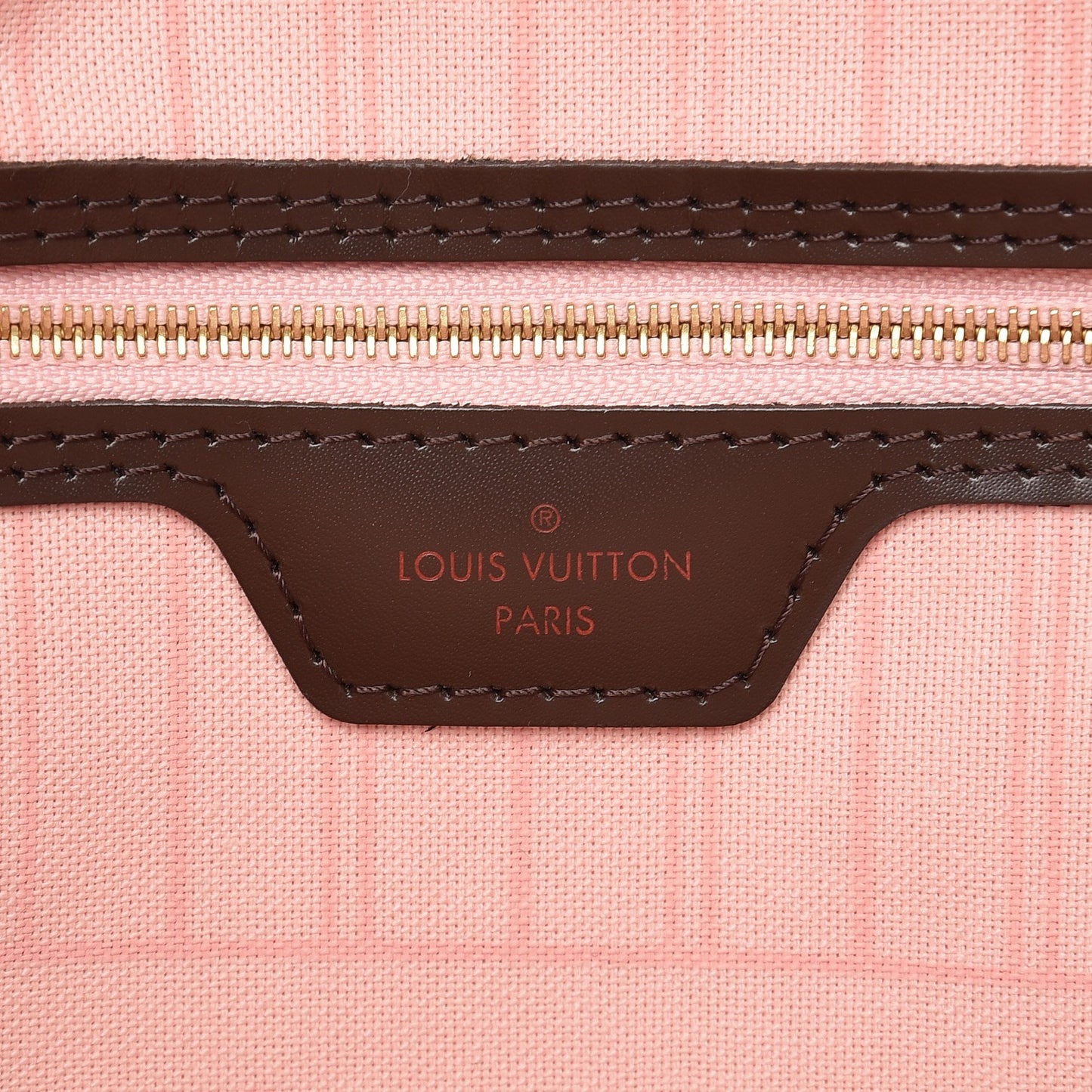 Damier Ebene Neo Neverfull MM Rose Ballerine
